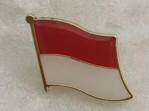 Monaco Wavy Lapel Pin