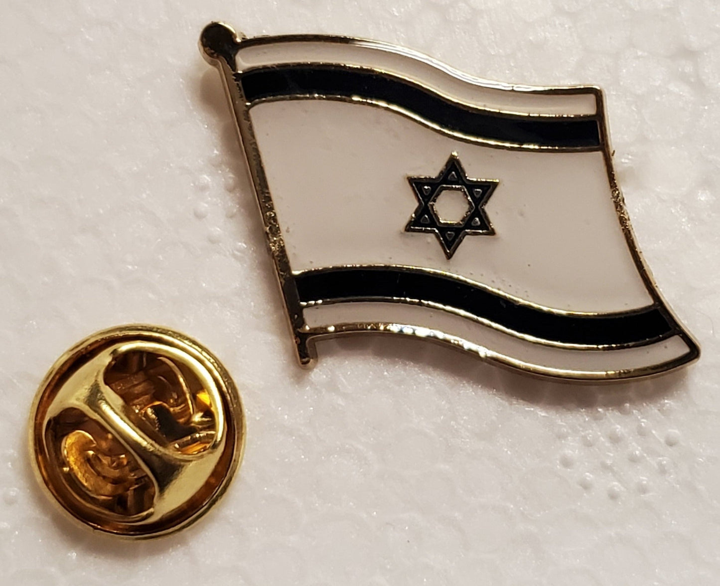 Israel Wavy Lapel Pin