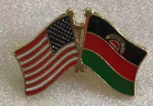 USA & Malawi Friendship Lapel Pin