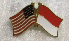 USA & Monaco Friendship Lapel Pin