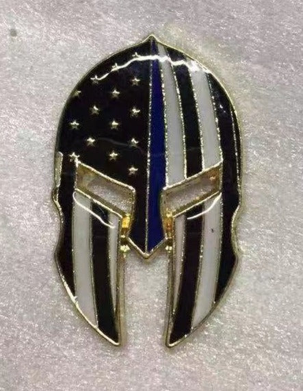 Molon Labe US Police Memorial Lapel Pin