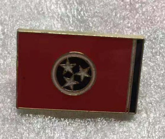 Tennessee Rectangle Lapel Pin