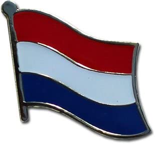 Netherlands Wavy Lapel Pin