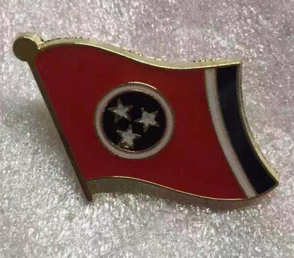 Tennessee Wavy Lapel Pin
