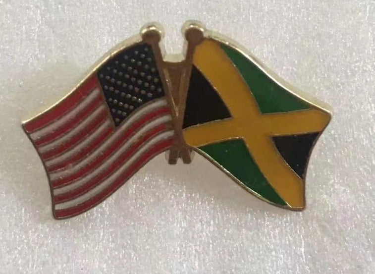 USA Jamaica Lapel Pin