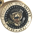 Presidential Seal White Border Lapel Pin