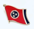 Tennessee Wavy Lapel Pin